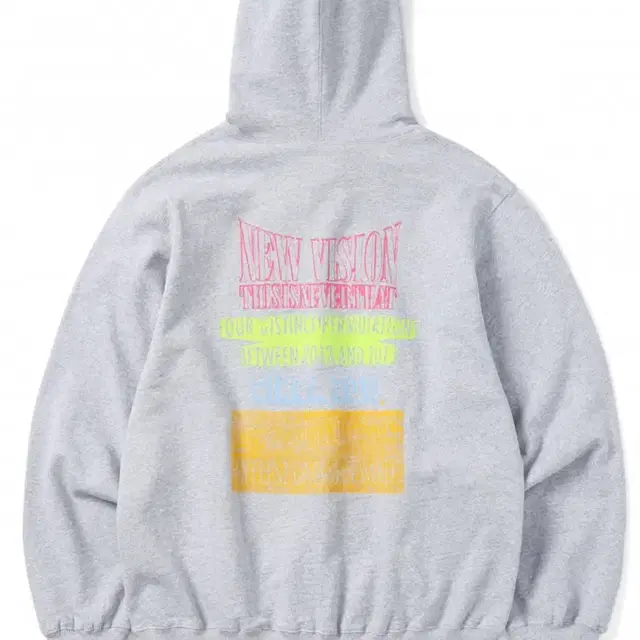 디스이즈네버댓 Mural Hoodie Heather Grey S