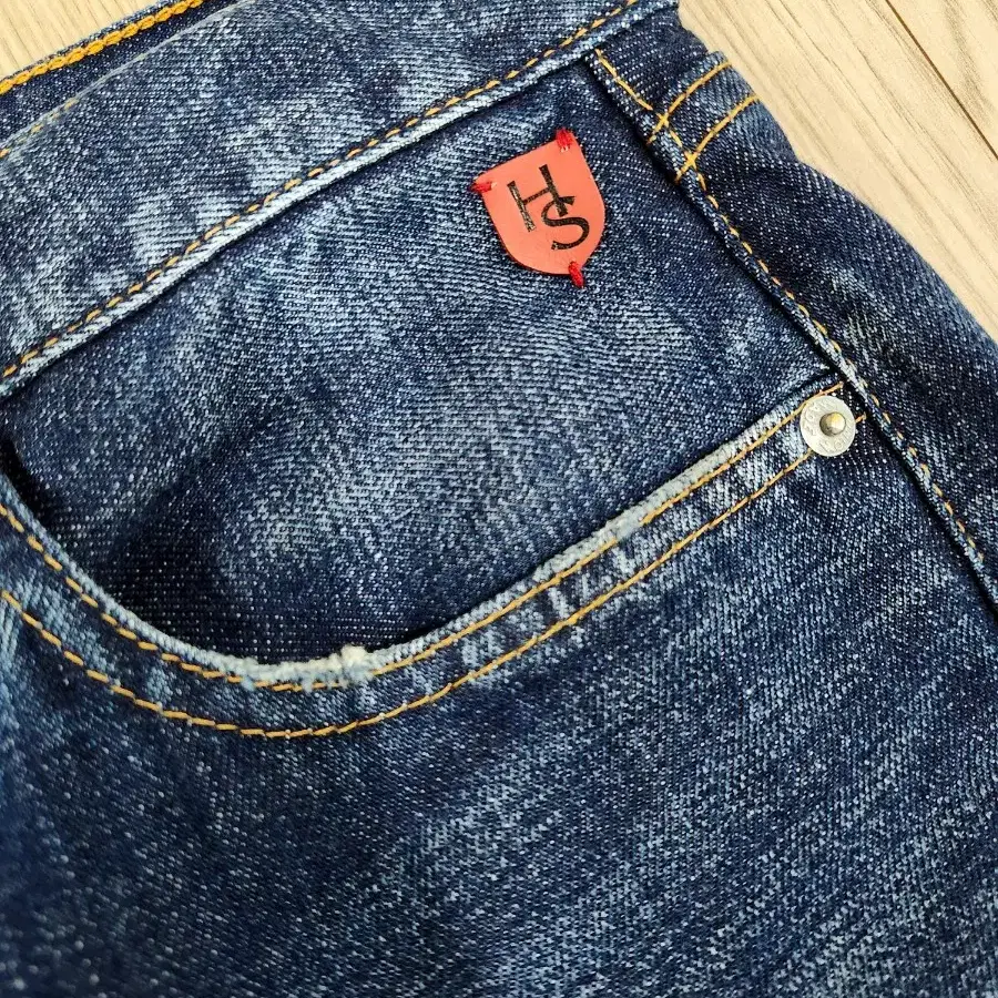 shu jeans japan 워싱 데님 팬츠