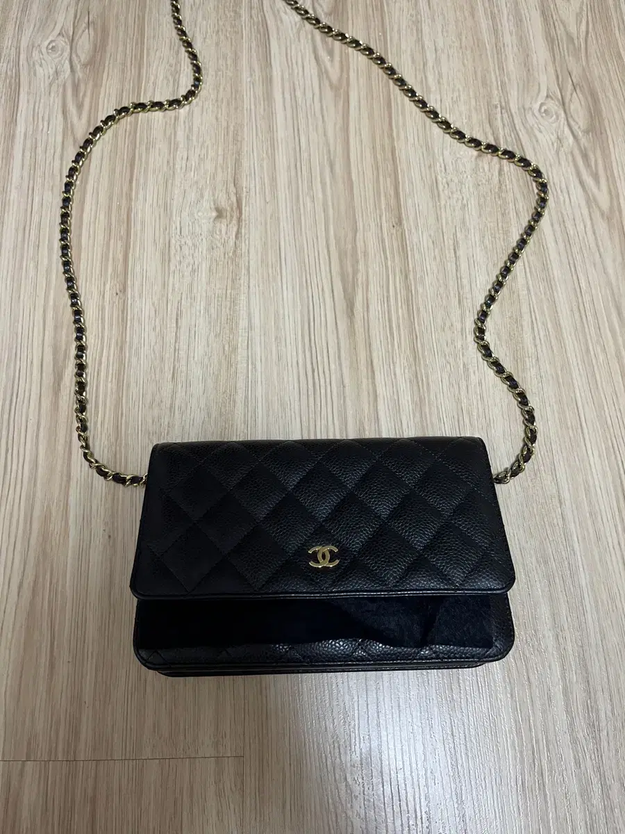 Chanel Classic Caviar WOC Ultra S Grade