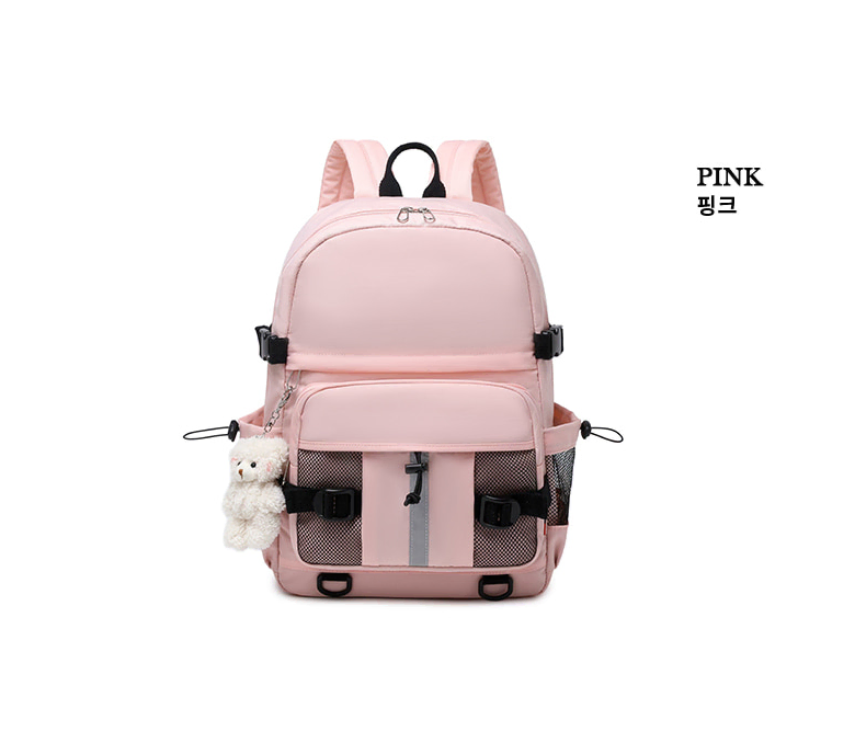 [New Product] Backpack Student Bag Office Worker Bag FA860 Pink