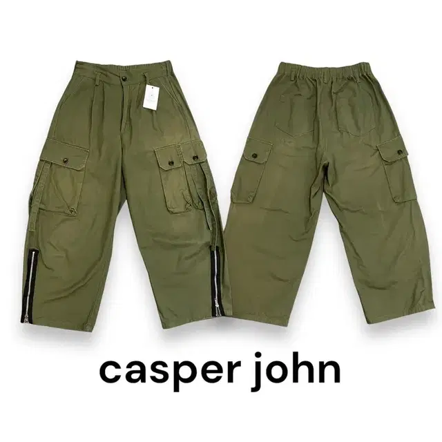 CASPER JOHN 워크 디테일 카고팬츠 y06948