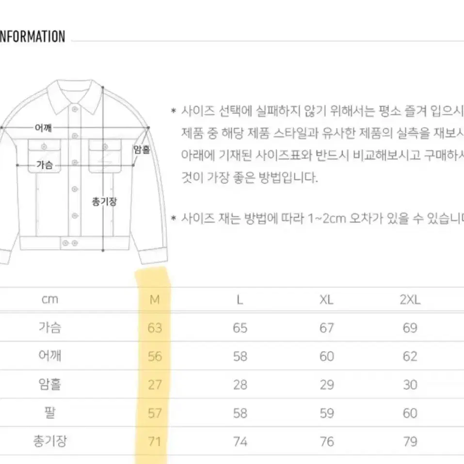 Twn 데님자켓 연청 m (가격내림)