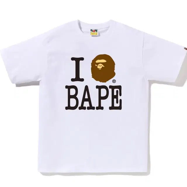 [2XL] I LOVE BAPE 베이프 티셔츠 새상품