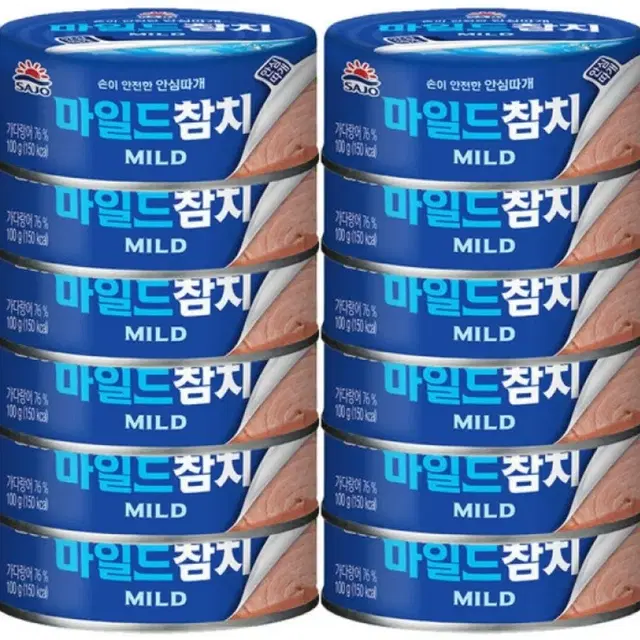 사조 마일드 참치 100G 12캔