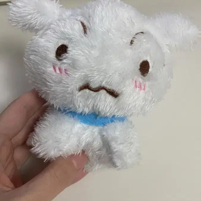 흰둥이 인형 키링