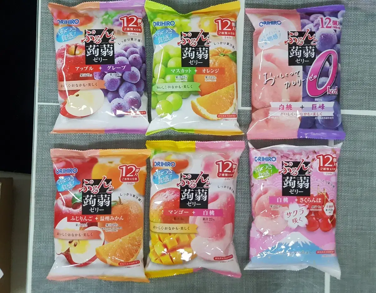 곤약젤리 12PC x 10봉지 골라요