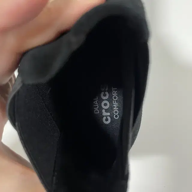 CROCS 크록스 레이 웨지 첼시 부츠, W5(225)