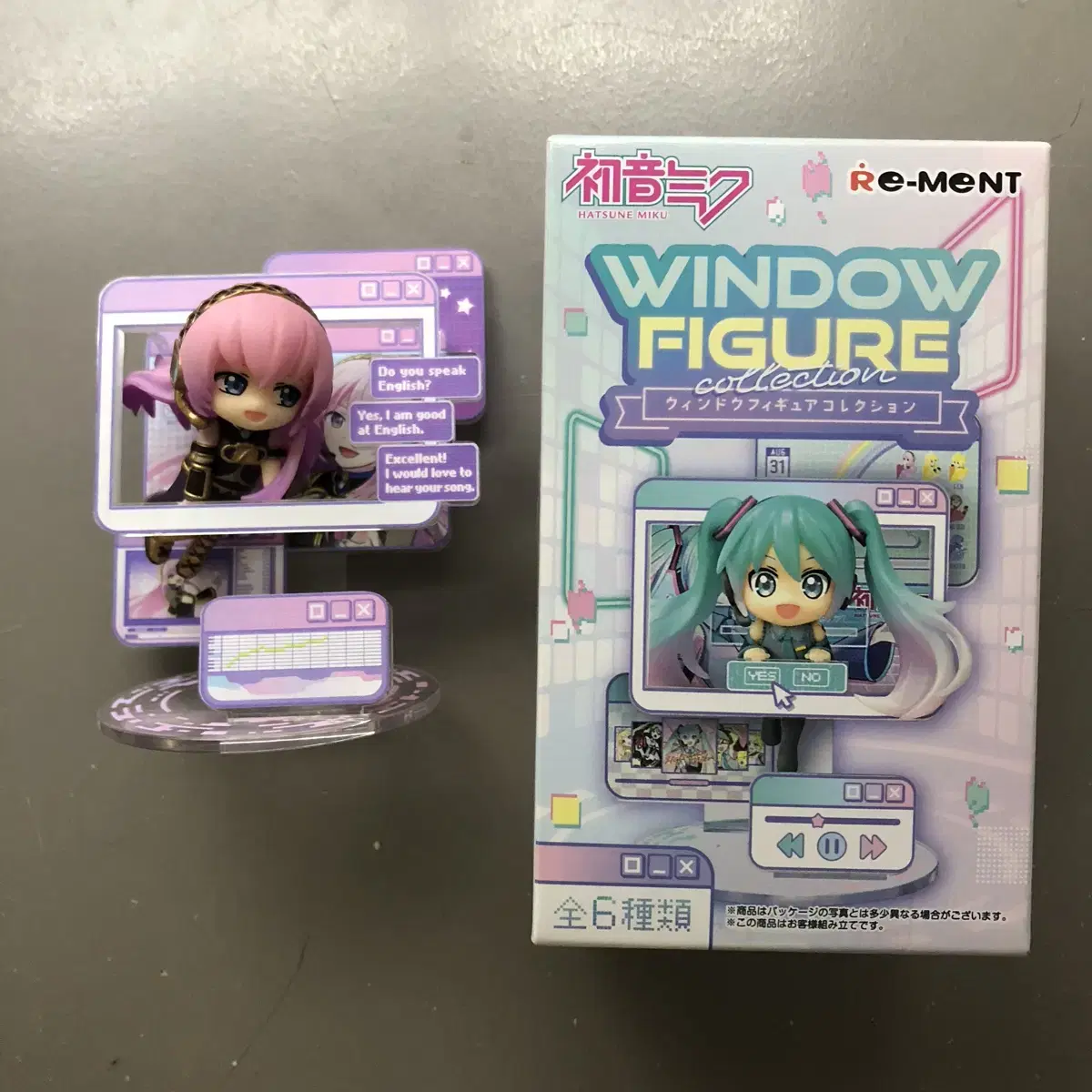 Lement Miku Window Series Megurineruka Bokaro Vocaloid