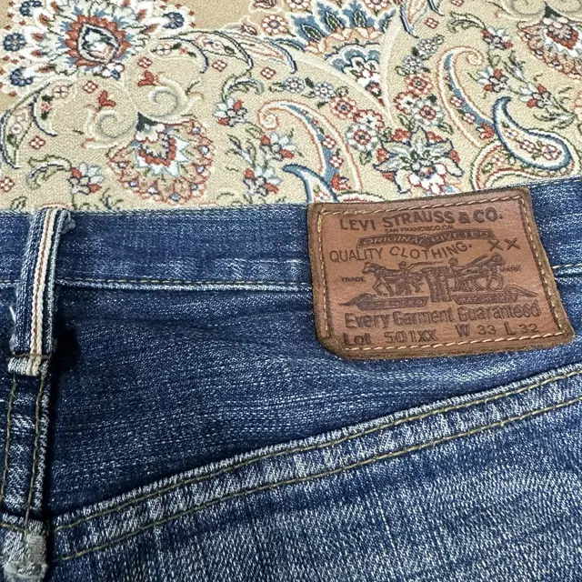 90s LEVIS 501XX 빅E 셀비지 빈티지made in USA/33