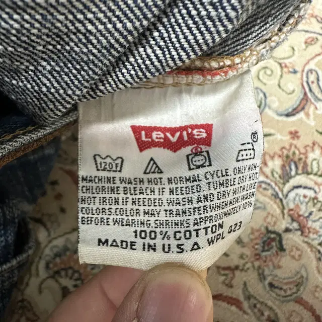 90s LEVIS 501XX 빅E 셀비지 빈티지made in USA/33