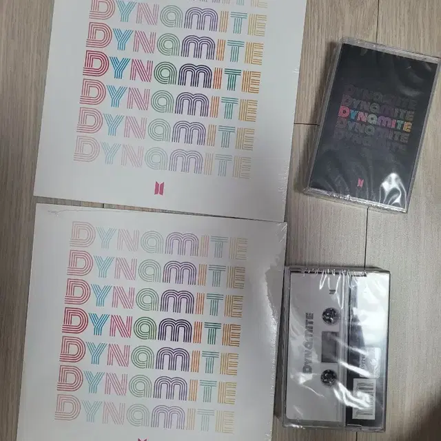 다이너마이트 엘피 카세트 방탄소년단 bts Dynamite lp