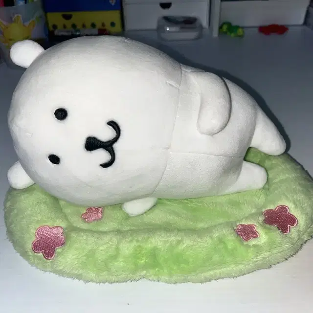 누운 농담곰 제습인형