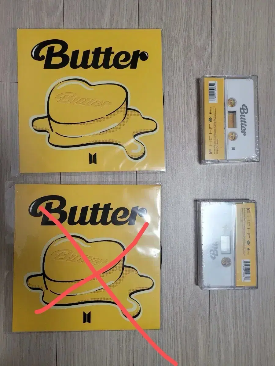 미개봉 새상품) 버터 엘피 카세트 방탄소년단 butter LP bts