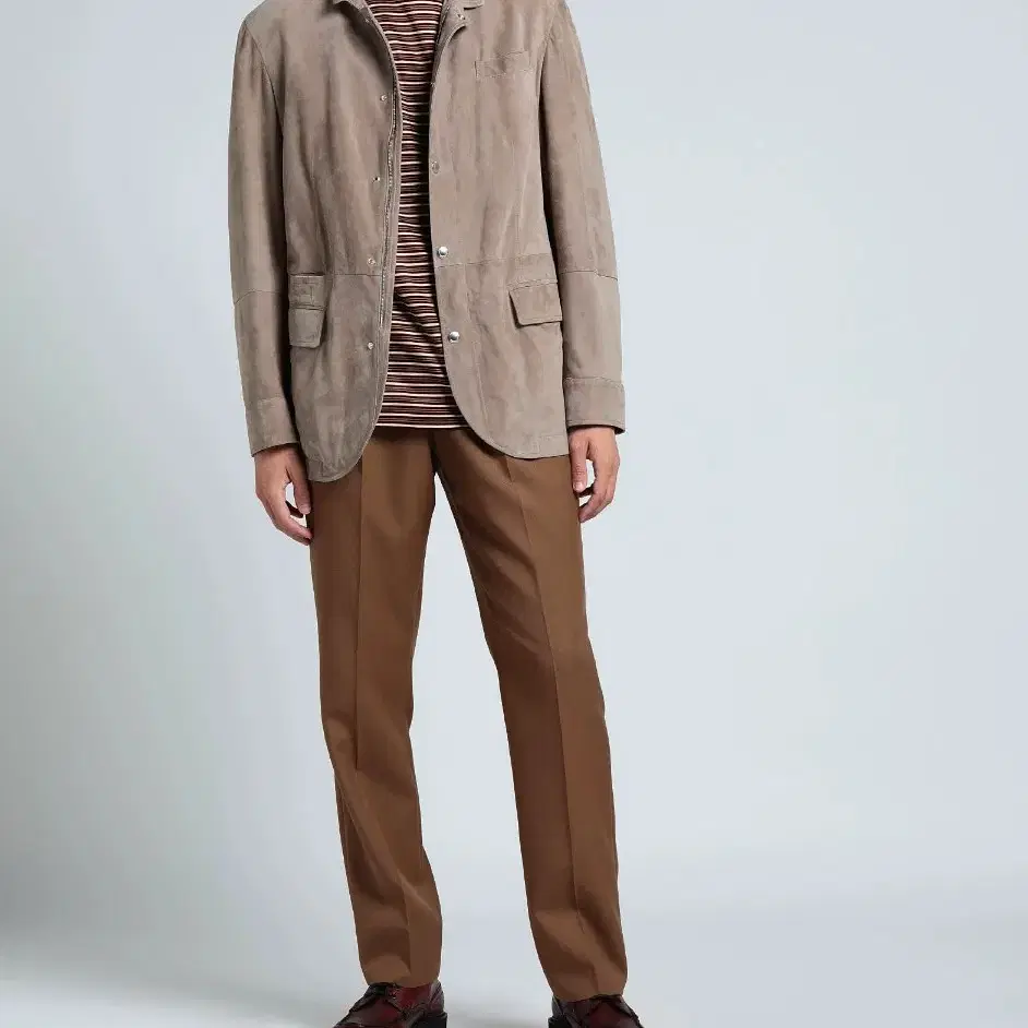 Brunello cucinelli 브루넬로 쿠치넬리 램 스웨이드 재킷