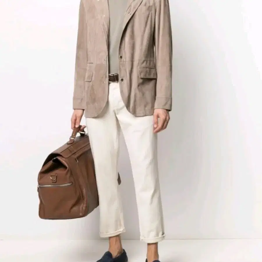 Brunello cucinelli 브루넬로 쿠치넬리 램 스웨이드 재킷