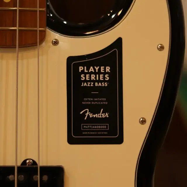 [신품,사용x] 펜더 멕시코 PLAYER JAZZ BASS 썬버스트