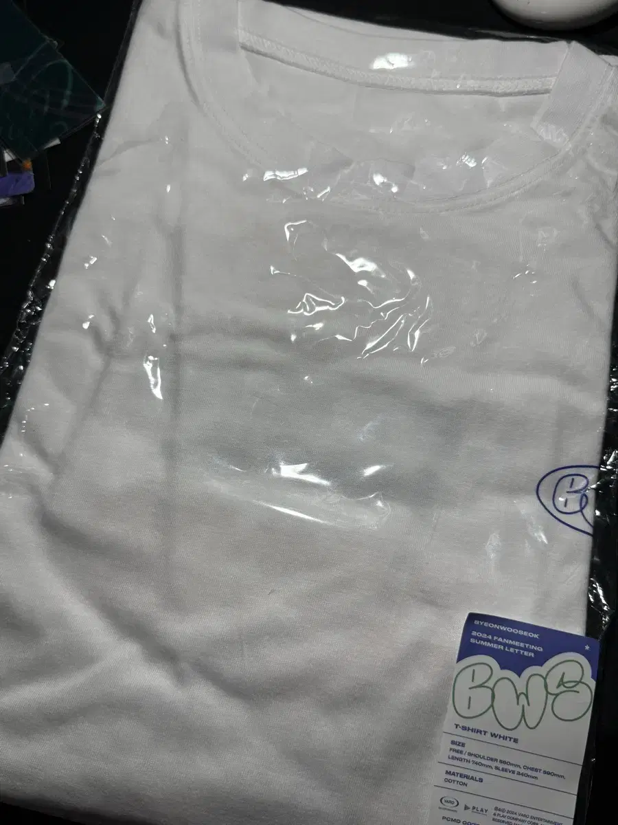 Byun Wooseok Vahn Short Sleeve Tee White (Unsealed)