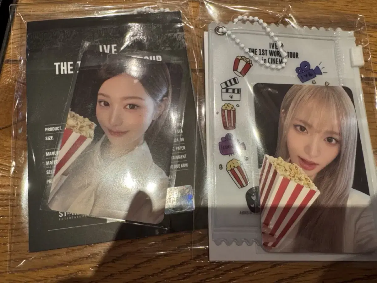 ive jang wonyoung liz photocardpouch pop up photocard wts