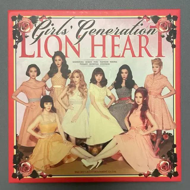 소녀시대 lion heart 앨범