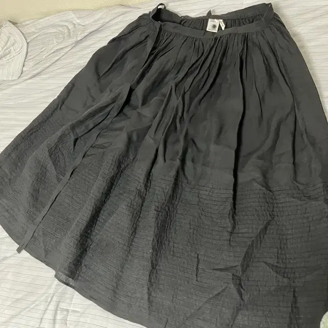 잼머 adele pintuck skirt-black 아델 핀턱 스커트