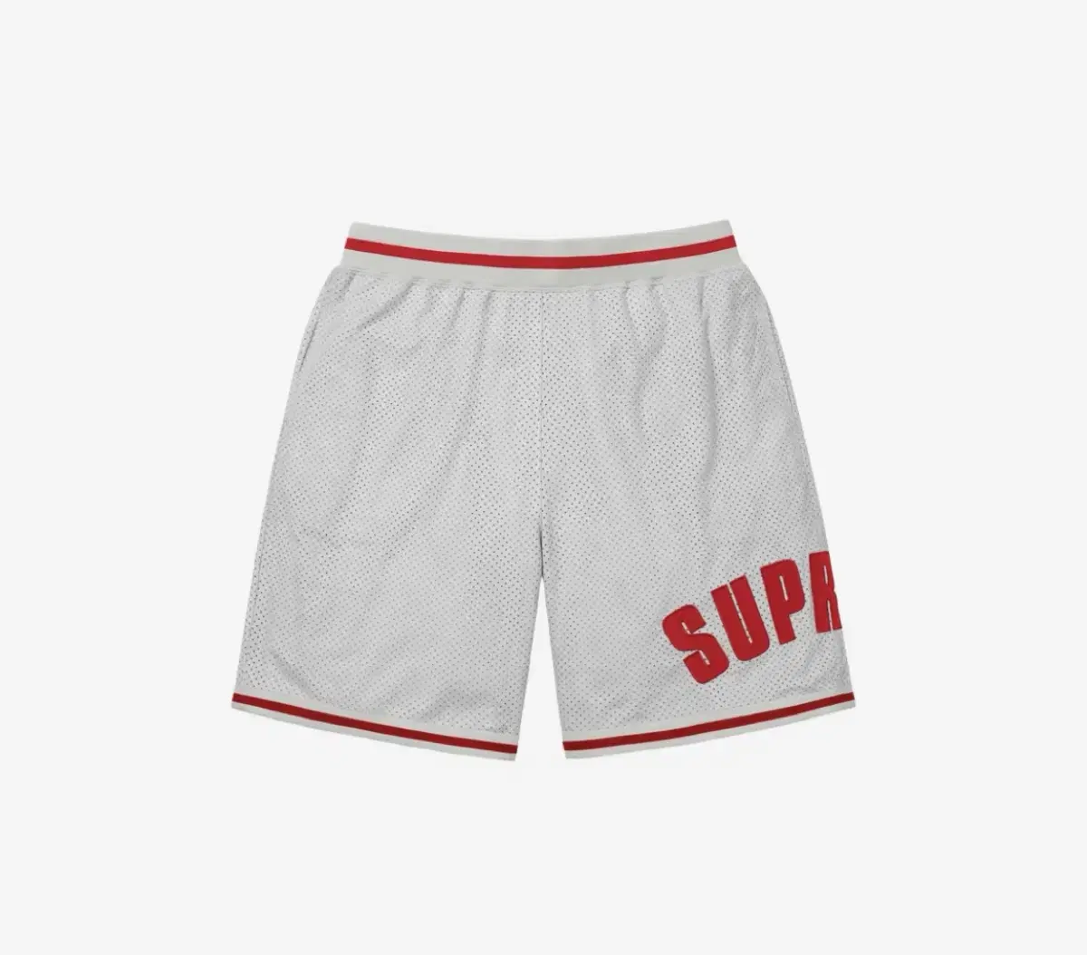 Supreme Ultraweight Mesh Shorts Gray 24SS