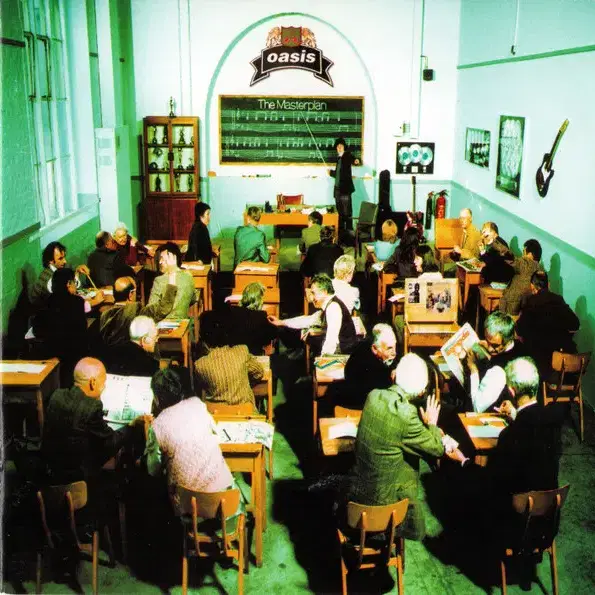 Oasis - The Masterplan (CD) 영국반 2000 VG