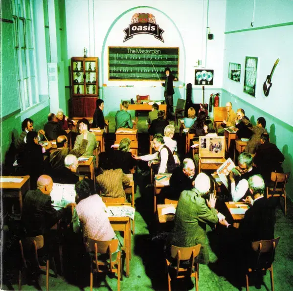 Oasis - The Masterplan (CD) 영국반 2000 VG