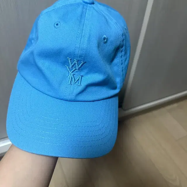 우영미 모자 - Wooyoungmi Logo Ball Cap Blue -