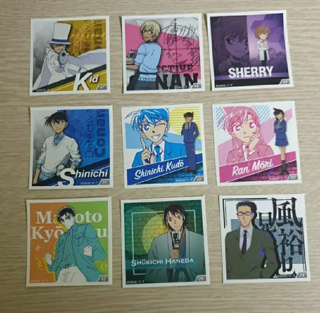 Detective Conan sticker Kodokid Amuro Tooru Sherikudo Shinichimoran