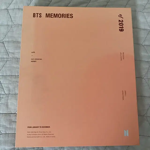 bts 방탄소년단 방탄 2019년 메모리즈 판매