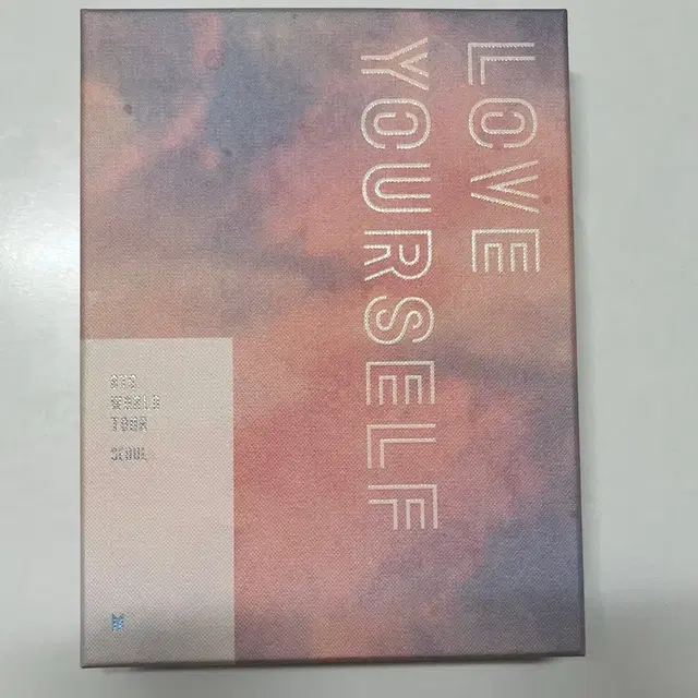 BTS LOVE YOURSELF IN SEOUL DVD