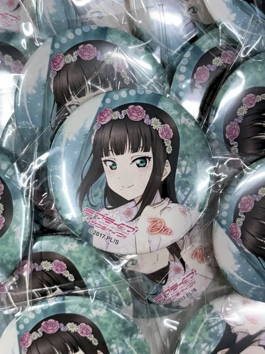 Love Live Aqua Kurosawa Dia Flower Badge (with rosette) sells