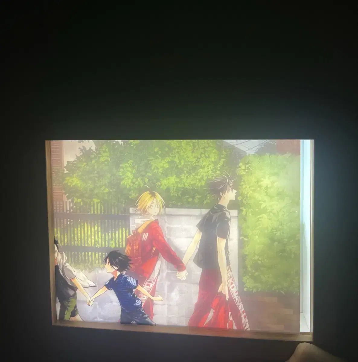 Haikyuu Kuroo Kenma Framed Mood Light