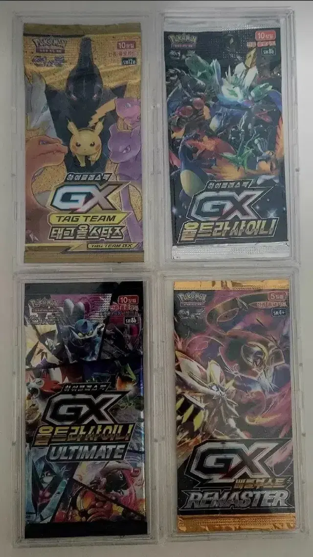 포켓몬카드 GX 고대팩 팝니다.