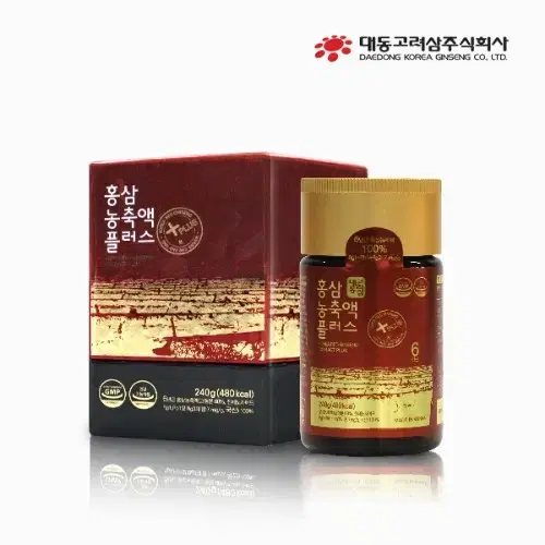 대동고려삼 홍삼정 홍삼농축액 플러스(6년근) 240g x3BOX