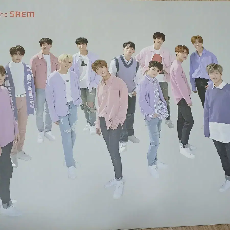 세븐틴 더샘 포스터 판매