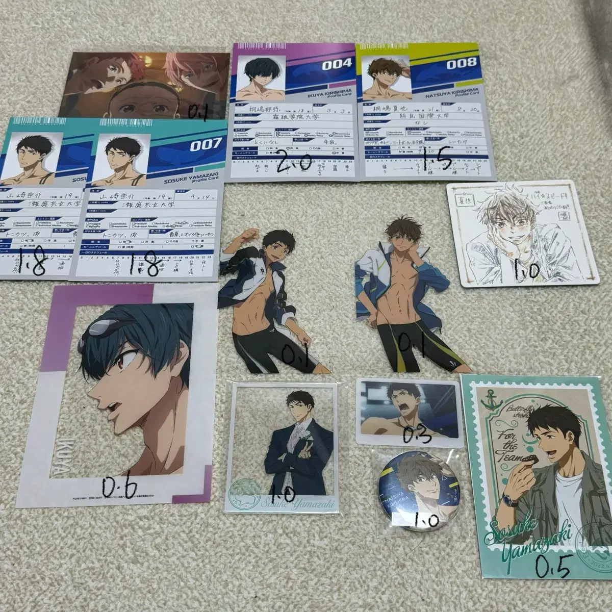 Free! 프리 굿즈 양도