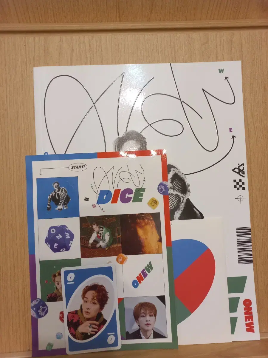 SHINee onew Dice Album