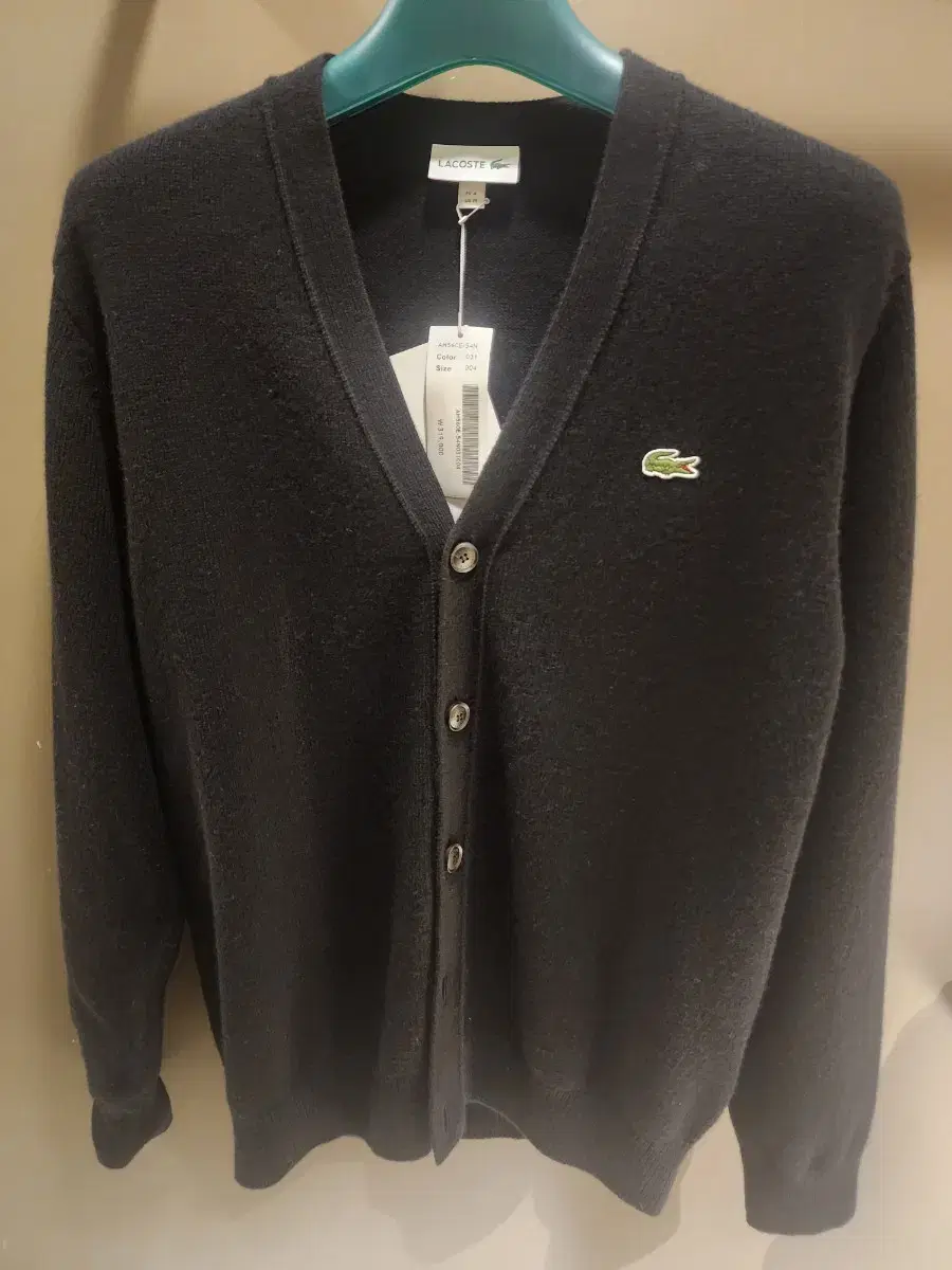 (New)Lacoste Maternity Cardigan Black