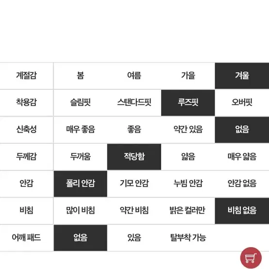 리치무드 에센셜 페이크 퍼 자켓 핑크 털 미착용