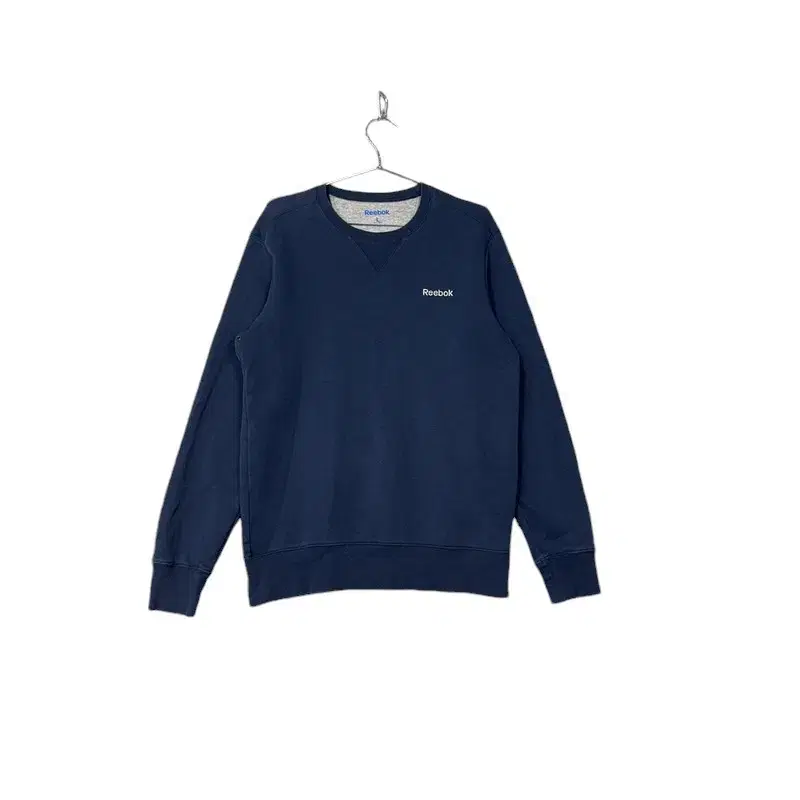 [Reebok] Navy Logo Casual Man-to-Man L