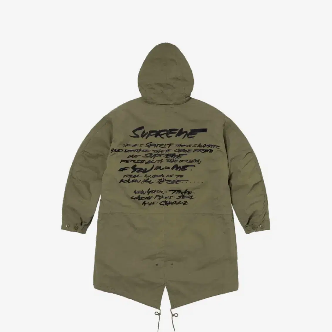 Supreme Futura Fishtail Parka