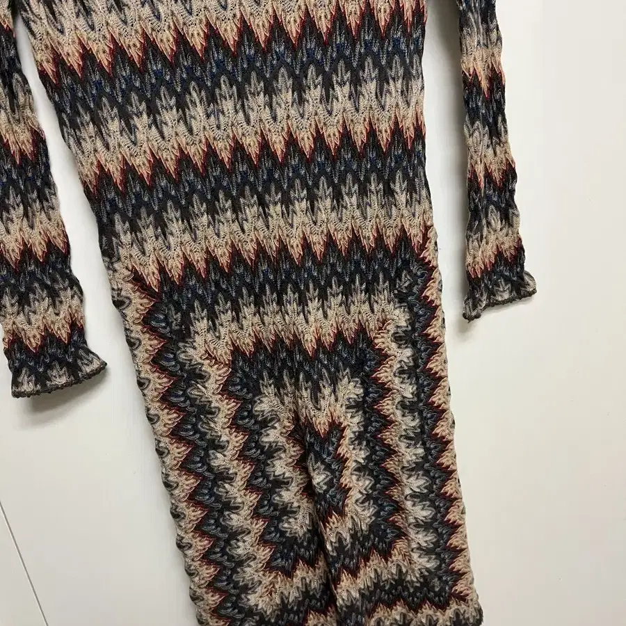 미쏘니 missoni 니트 원피스 보헤미안 앤틱 빈티지 히피