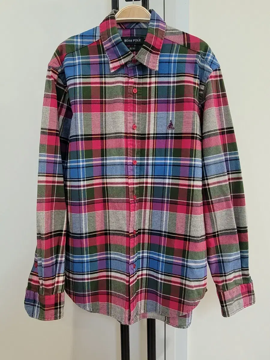 Beanpole dense plaid shirt size 95