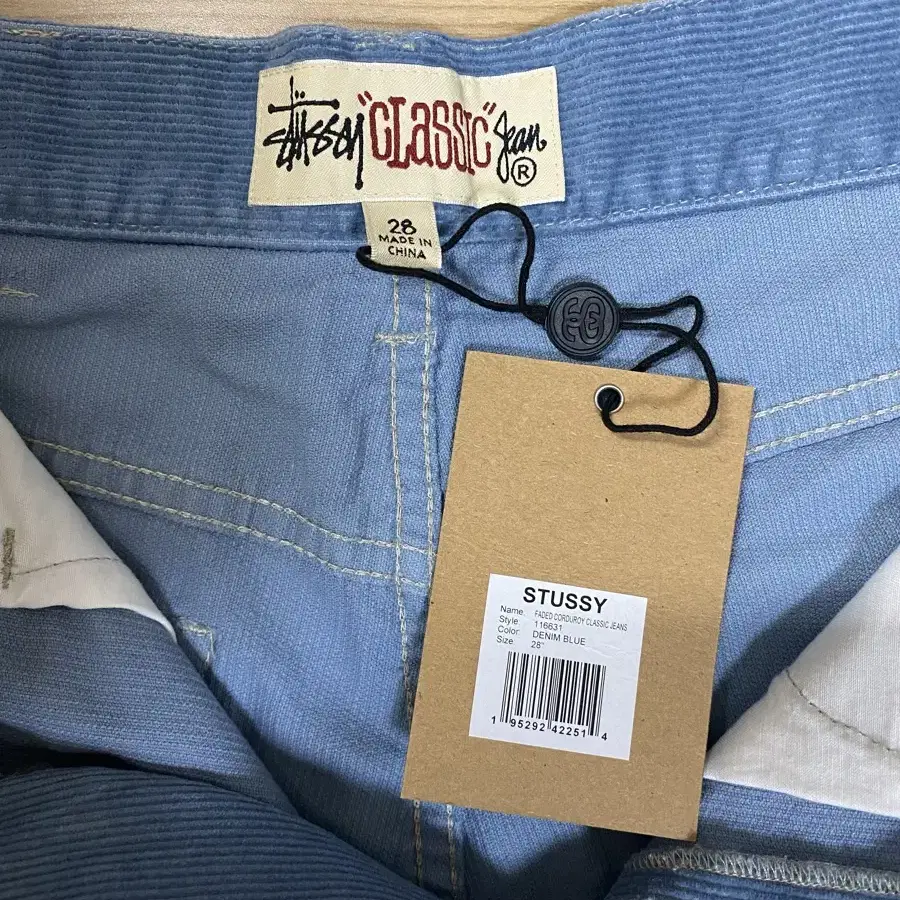 Stussy 스투시 FADED CORDUROY CLASSIC JEANS