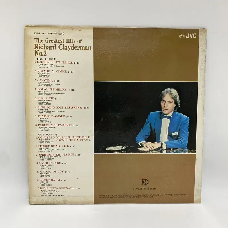 RICHARD CLAYDERMAN  LP / AA5771