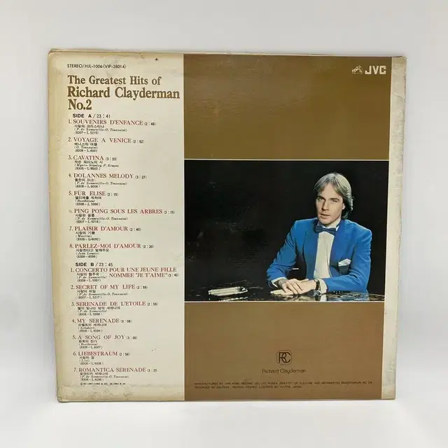 RICHARD CLAYDERMAN  LP / AA5771