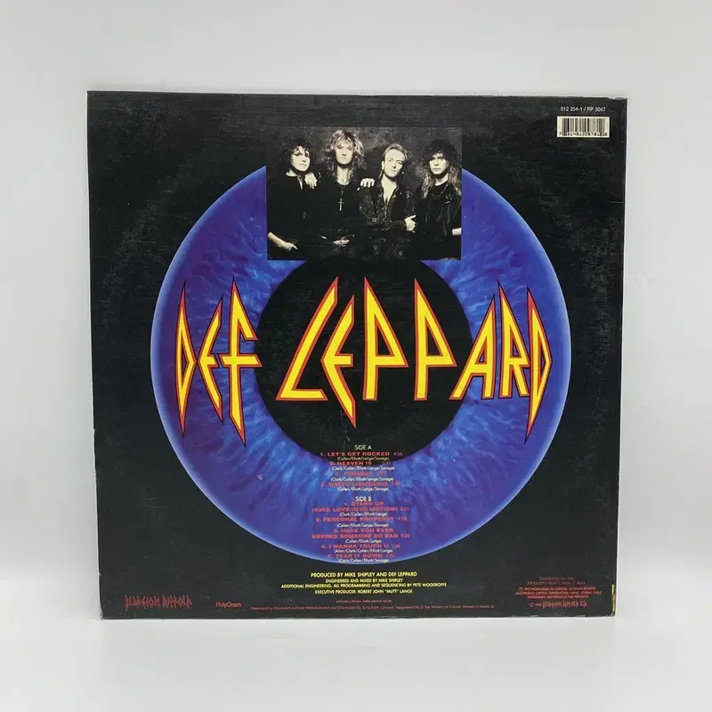 DEF LEPPARD LP / AA3258