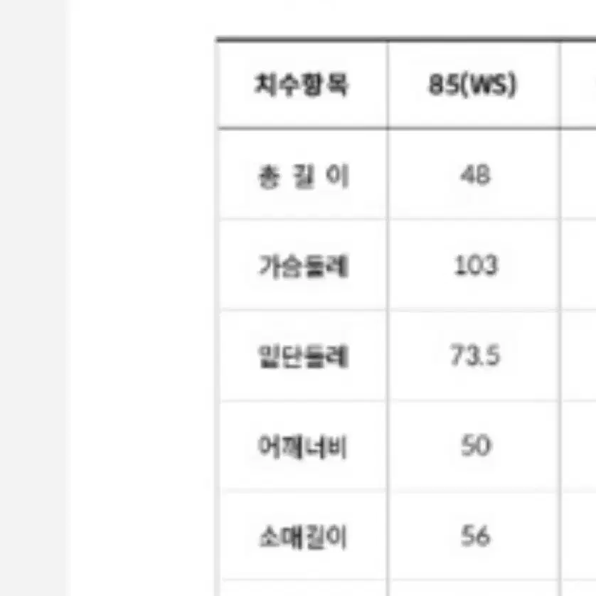 노스페이스 항공점퍼