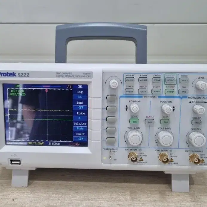 PROTEK S222 2CH 200MHz 오실로스코프